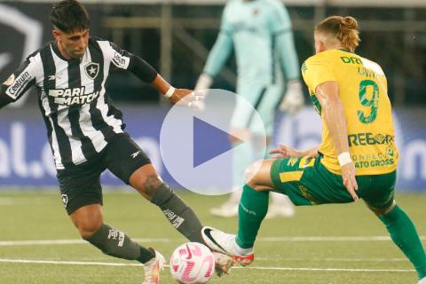(VIDEO) Botafogo tropezó en casa en el Brasileirao