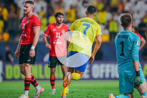 (VIDEO) Cristiano anotó su primer tanto en la Champions de Asia en triunfo de Al Nassr