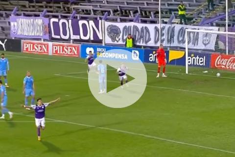 (VIDEO) Inatajable: Mira el golazo que anotó Alfonso Barco en Uruguay