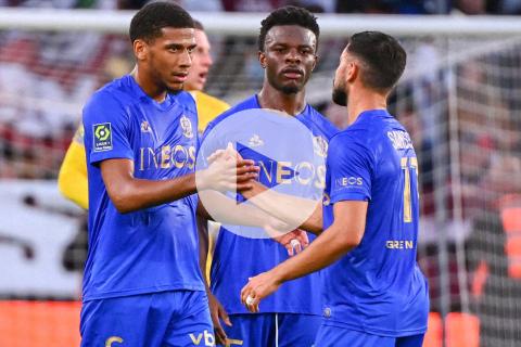 (VIDEO) Niza ganó y alcanzó la cima de la Ligue 1
