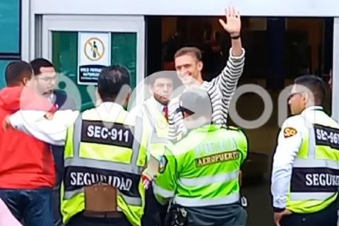 (VIDEO) ¡Oliver Sonne ya está en Lima!