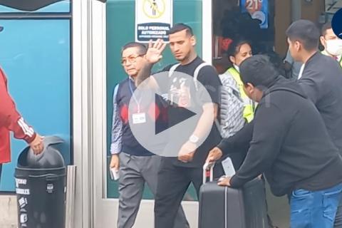 (VIDEO) Miguel Trauco arribó a la capital y solo piensa en Chile y Argentina