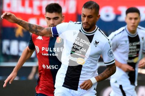 (VIDEO) ¡Partidazo! Udinese y Genoa igualaron a dos por la Serie A