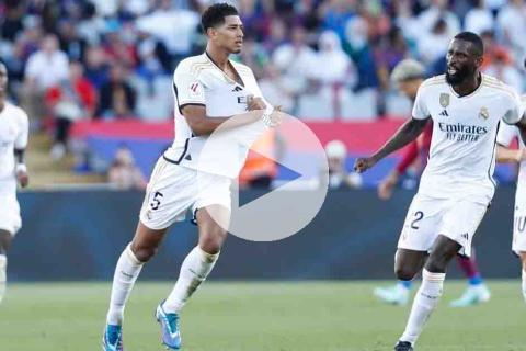 (VIDEO) ¡Remontada merengue! Real Madrid venció 2-1 a Barcelona en el Clásico español