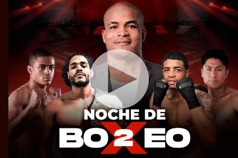 (VIDEO) 'Pantera' Zegarra comanda evento de box en Matute