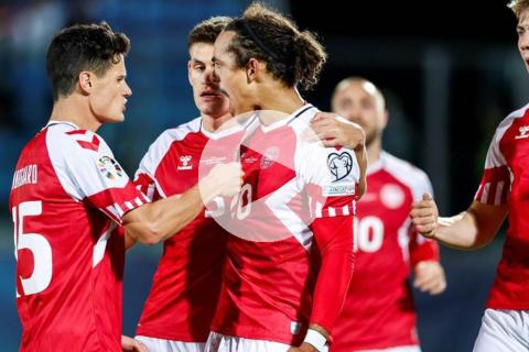 (VIDEO) Dinamarca accedió a la Eurocopa y ya van 13 clasificados