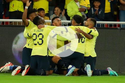 (FOTOS |VIDEO) Ecuador superó por la mínima a Chile en Quito