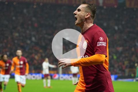 (VIDEO) Galatasaray y Manchester United igualaron a tres en Turquía