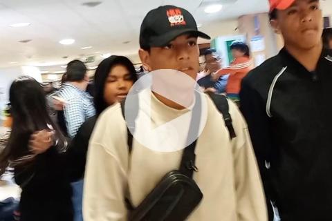 (VIDEO) Alza vuelo: Grimaldo viajó a Europa para definir su futuro