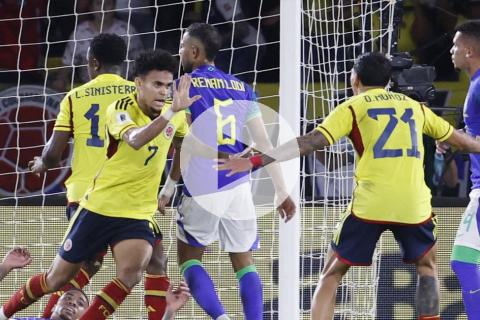 (VIDEO | FOTOS) ¡Historia pura! Colombia venció 2-1 a Brasil con doblete de Díaz