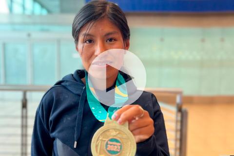 Luz Mery Rojas: "Hemos dado un primer paso grande y vamos a seguir trabajando con dedicación"