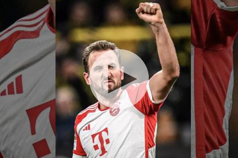 Con hack-trick de Kane, Bayern Múnich goleó por 4-0 a Borussia Dortmund
