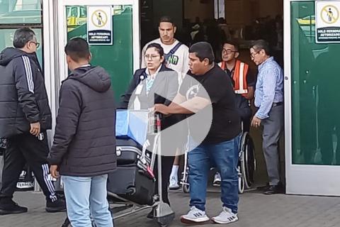 (VIDEO) Guerrero y Ormeño llegaron a Lima para unirse a la selección