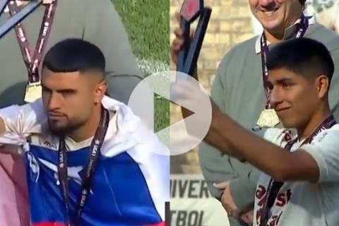 (VIDEO) Ureña y Quispe fueron elegidos los mejores jugadores de las finales