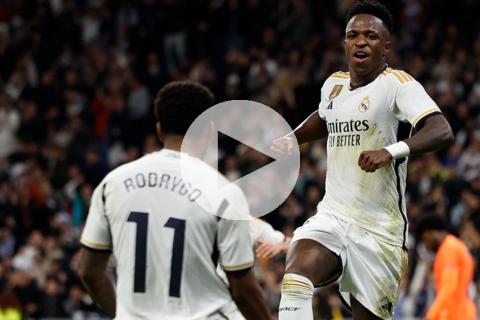 Real Madrid goleó por 5-1 como local al Valencia