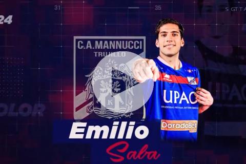 (VIDEO) Mannucci oficializó llegada de Emilio Saba