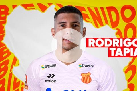 Grau anunció llegada de argentino Rodrigo Tapia