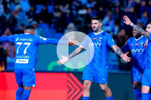 (VIDEO) Al Hilal ganó y es cómodo líder en Arabia
