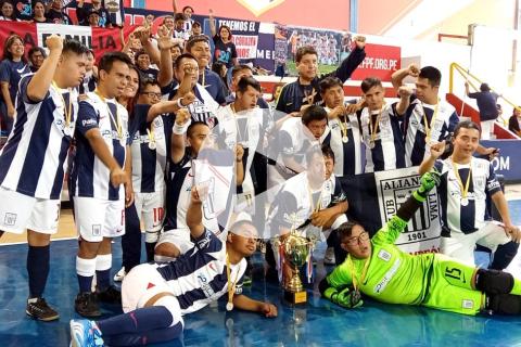 Alianza Lima se quedó con el título en la Liga de Futsal Down de Lima y Callao 2023