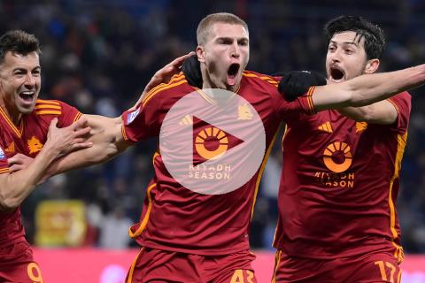 (VIDEO) Roma venció a Sassuolo y entró a zona de Champions League