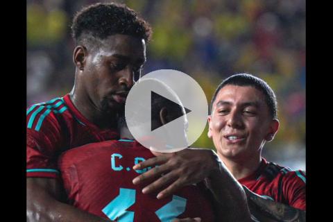 (VIDEO) Colombia superó a Venezuela en duelo amistoso