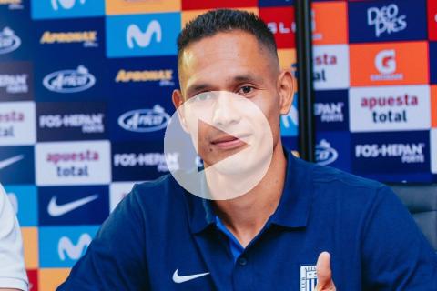Garcés: "Voy a trabajar al máximo y dar lo mejor de mí"