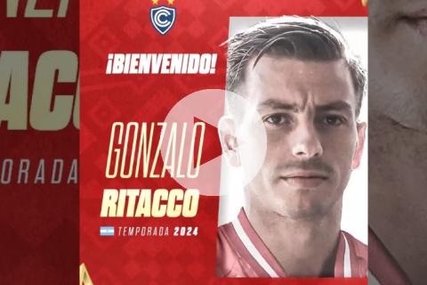 Cienciano anunció al volante argentino Gonzalo Ritacco como nuevo refuerzo