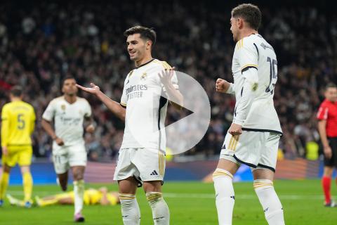 (VIDEO) Real Madrid goleó a Villarreal y dormirá en la punta de La Liga