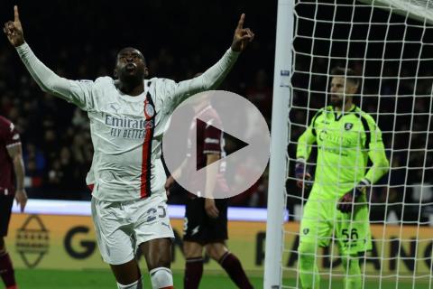 (VIDEO) AC Milan rescató empate ante el colero de la Serie A