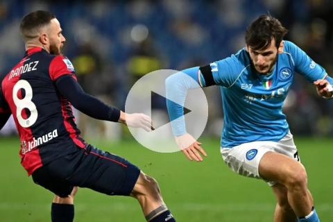 🔴#ENVIVO Con Gianluca Lapadula en banca, Cagliari iguala 0-0 con Napoli