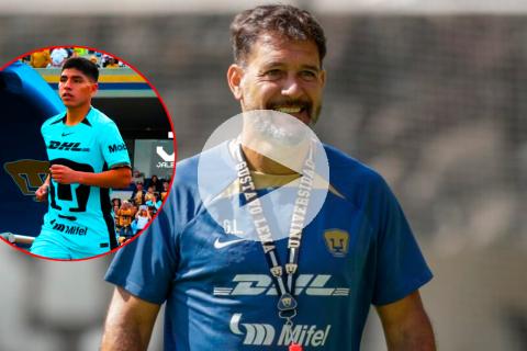 DT de Pumas: "Desde el día uno, sabemos lo que puede dar Quispe"