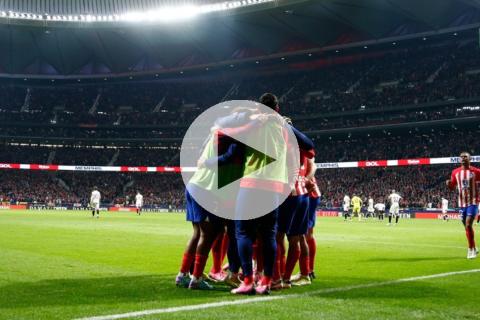 (VIDEO) Con "polémica", Atlético de Madrid eliminó a Sevilla y ya está en 'semis' de la Copa del Rey