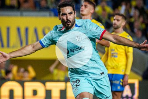 (VIDEO) Barcelona derrotó en los descuentos a Las Palmas