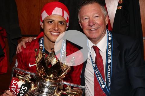 Alex Ferguson le envió mensaje al 'Chicharito' Hernández