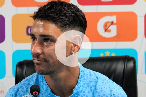 (VIDEO) Zampedri: “Contento de estar acá y enfrentar a un gran rival"