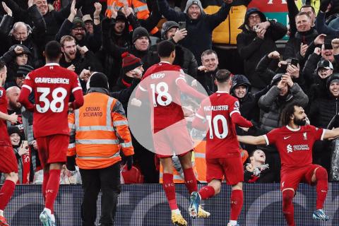 (VIDEO) Gran inicio de año: Liverpool venció al Newcastle y se afianzó en la cima de la Premier