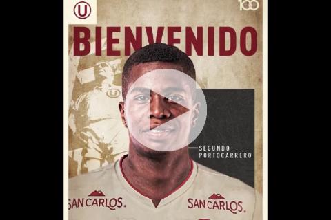 Ecuatoriano Segundo Portocarrero es nuevo jugador de la 'U'