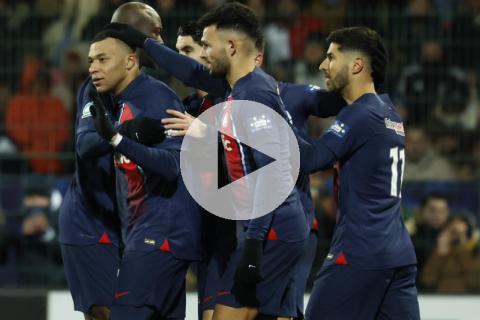 (VIDEO) Mbappé brilló y metió a PSG a octavos de la Copa de Francia