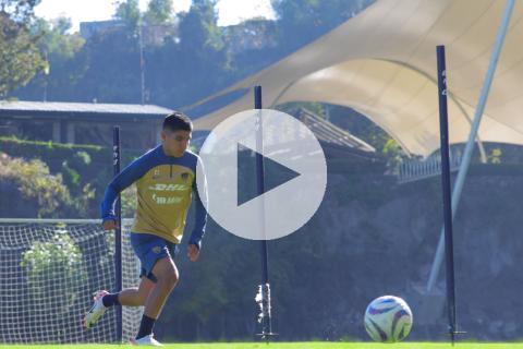 (VIDEO) Quispe: "Mi objetivo en Pumas es salir campeón y demostrar de qué estoy hecho"