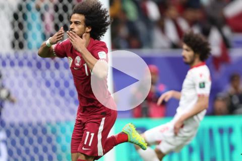 (VIDEO) Copa de Asia: Catar ganó y avanzó como líder del Grupo A