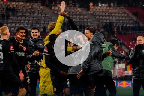 (VIDEO) Frankfurt le quitó el invicto de local al RB Leipzig en la Bundesliga