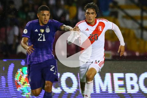 (VIDEO | FOTOS) No se pudo: Perú cayó 2-0 ante Argentina en el Preolímpico