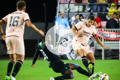 (VIDEO)  "U" y Atlético Nacional igualan a uno en Florida