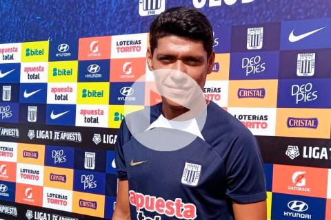 Castillo: "En Alianza Lima solo pensamos en lograr un buen resultado este domingo"