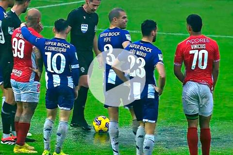 (VIDEO) Duelo entre Porto y Santa Clara fue suspendido por intensas lluvias