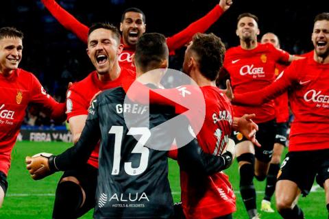 (VIDEO) ¡Luego de 21 años! Mallorca clasificó a la final de la Copa del Rey