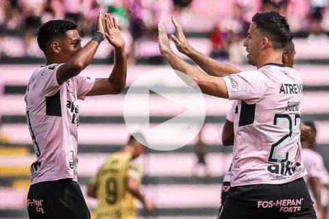 (VIDEO) Palacios: "El partido estuvo un poco intenso, gracias a Dios pudimos sacar un buen resultado"