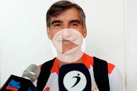 Ibáñez: “Nos informaron que se canceló el vuelo a Jauja, me imagino se reprogramará el partido”