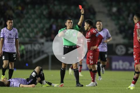 (VIDEO) Santamaría fue expulsado y Atlas cayó a domicilio