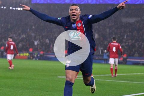 (VIDEO) PSG avanzó sin problemas a cuartos de final de la Copa de Francia